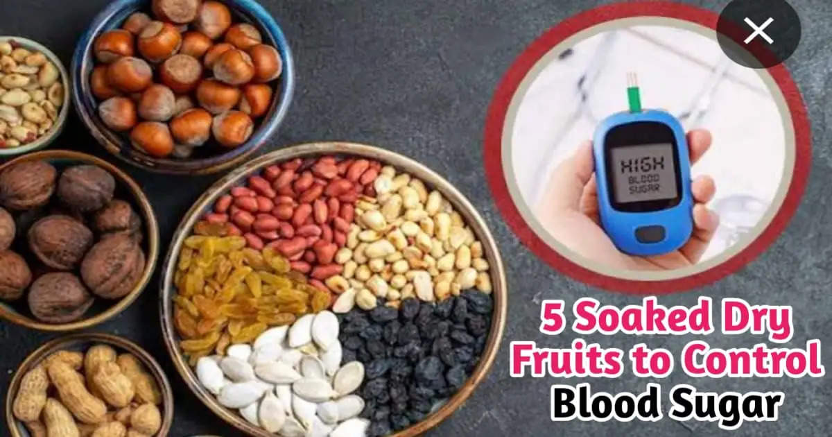 Control Diabetes with These 5 Soaked Dry Fruits Every Morning