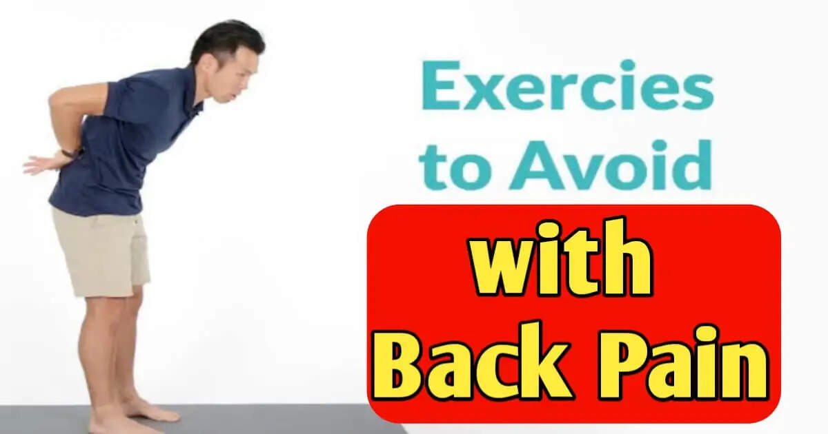 5 Exercises to Avoid If You Have Back Pain