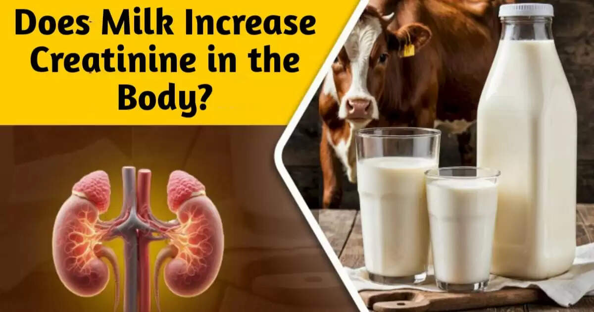 How Milk Affects Creatinine Levels in Kidney Disease