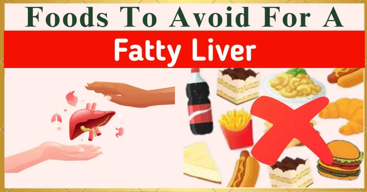 Troubled by Fatty Liver? Don't Eat These 5 Foods